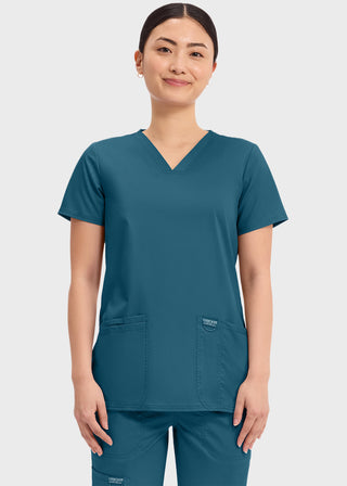 Cherokee Workwear Revolution Womens Nursing V-Neck Top