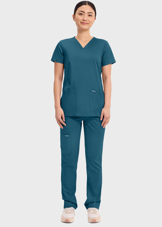 Cherokee Workwear Revolution Womens Nursing V-Neck Top