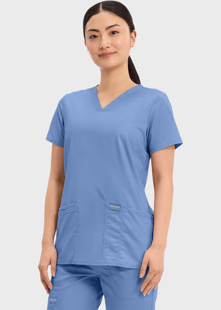 Cherokee Workwear Revolution Womens Nursing V-Neck Top