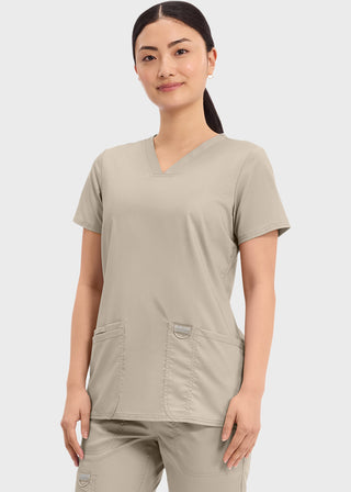 Cherokee Workwear Revolution Womens Nursing V-Neck Top