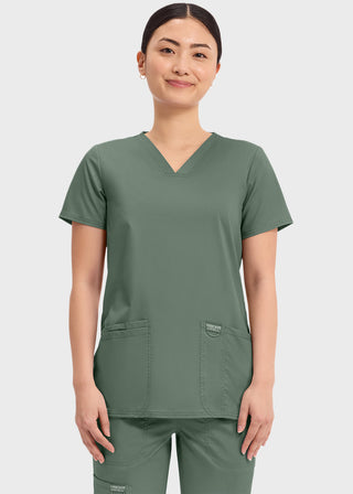 Cherokee Workwear Revolution Womens Nursing V-Neck Top