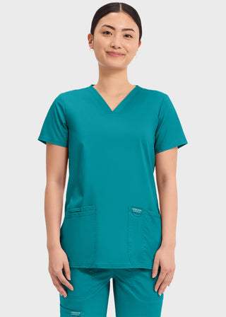 Cherokee Workwear Revolution Womens Nursing V-Neck Top