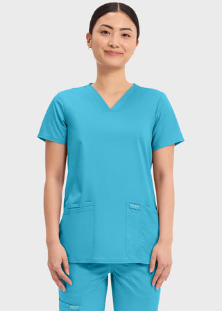 Cherokee Workwear Revolution Womens Nursing V-Neck Top