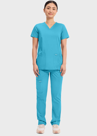 Cherokee Workwear Revolution Womens Nursing V-Neck Top