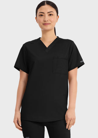 Cherokee Workwear Revolution Unisex 1 Pocket V-Neck Scrub Top