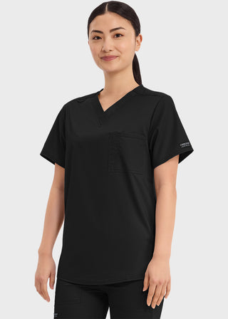 Cherokee Workwear Revolution Unisex 1 Pocket V-Neck Scrub Top