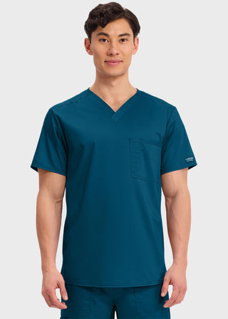 Cherokee Workwear Revolution Unisex 1 Pocket V-Neck Scrub Top