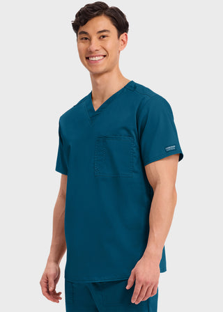 Cherokee Workwear Revolution Unisex 1 Pocket V-Neck Scrub Top