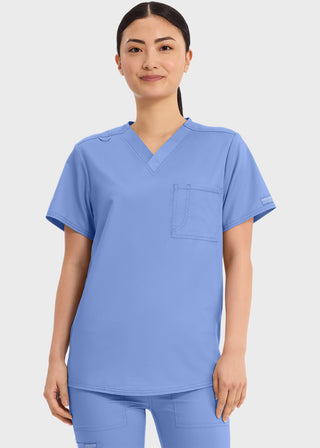 Cherokee Workwear Revolution Unisex 1 Pocket V-Neck Scrub Top