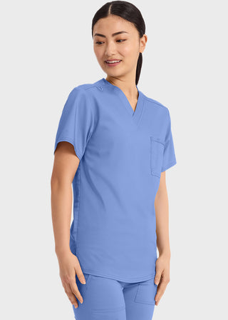Cherokee Workwear Revolution Unisex 1 Pocket V-Neck Scrub Top