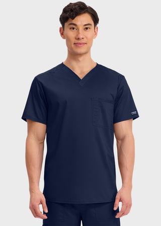 Cherokee Workwear Revolution Unisex 1 Pocket V-Neck Scrub Top