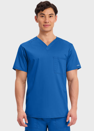 Cherokee Workwear Revolution Unisex 1 Pocket V-Neck Scrub Top