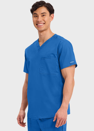 Cherokee Workwear Revolution Unisex 1 Pocket V-Neck Scrub Top