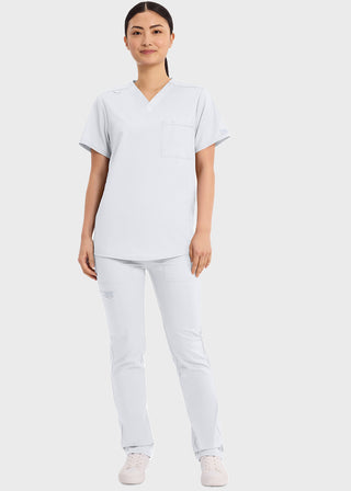 Cherokee Workwear Revolution Unisex 1 Pocket V-Neck Scrub Top