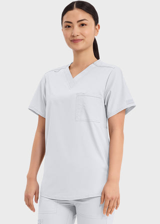 Cherokee Workwear Revolution Unisex 1 Pocket V-Neck Scrub Top