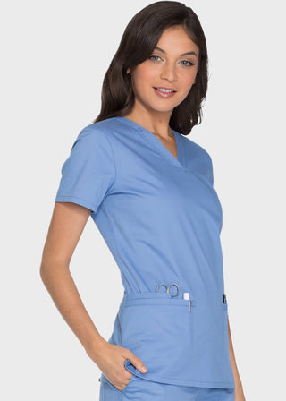 Cherokee Workwear Core Stretch Women's V-neck Basic Scrub Top