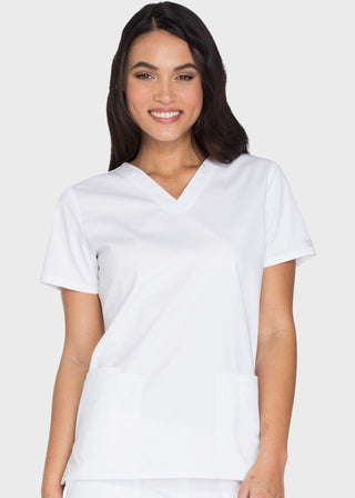 Cherokee Workwear Core Stretch Women's V-neck Basic Scrub Top