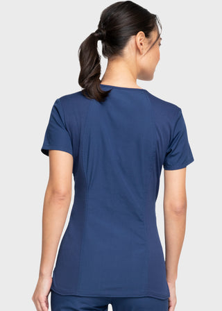 Cherokee Workwear Women's Contemporary Fit V-neck Top