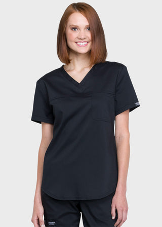 Cherokee Workwear Revolution Women's V-Neck O.R. Top