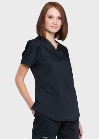 Cherokee Workwear Revolution Women's V-Neck O.R. Top