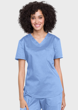 Cherokee Workwear Revolution Women's V-Neck O.R. Top