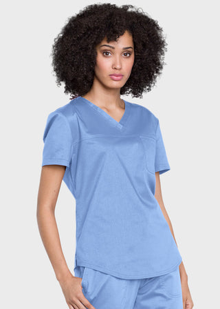 Cherokee Workwear Revolution Women's V-Neck O.R. Top