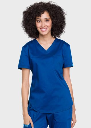 Cherokee Workwear Revolution Women's V-Neck O.R. Top