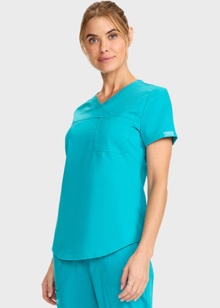 Cherokee Workwear Revolution Women's V-Neck O.R. Top
