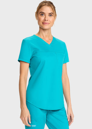 Cherokee Workwear Revolution Women's V-Neck O.R. Top