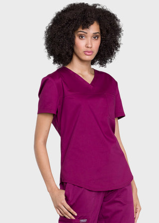 Cherokee Workwear Revolution Women's V-Neck O.R. Top