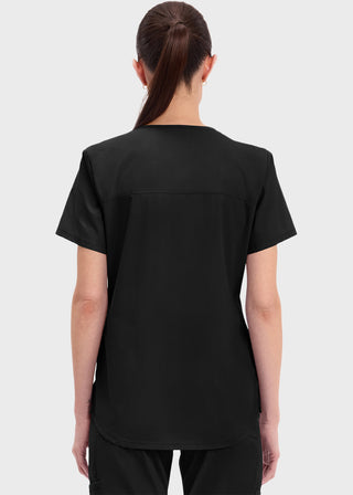 Cherokee Workwear Professionals Women's V-neck Solid Top