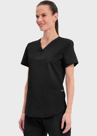 Cherokee Workwear Professionals Women's V-neck Solid Top