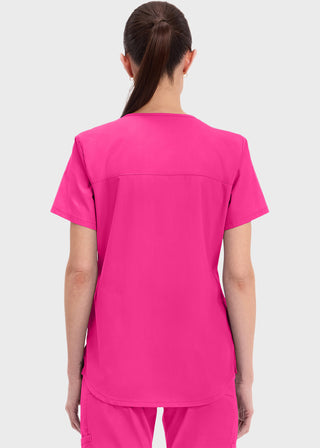 Cherokee Workwear Professionals Women's V-neck Solid Top