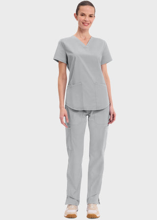 Cherokee Workwear Professionals Women's V-neck Solid Top