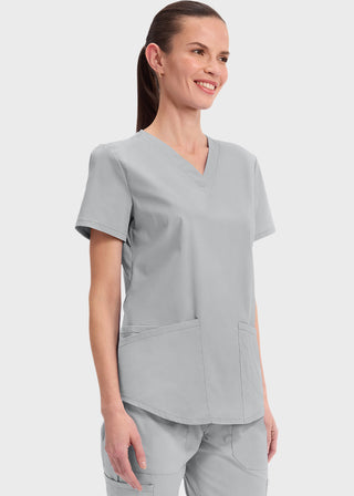 Cherokee Workwear Professionals Women's V-neck Solid Top