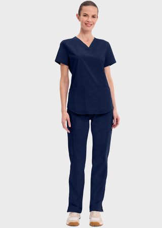 Cherokee Workwear Professionals Women's V-neck Solid Top