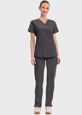 Cherokee Workwear Professionals Women's V-neck Solid Top