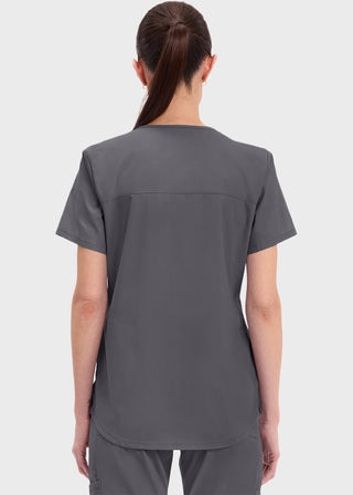 Cherokee Workwear Professionals Women's V-neck Solid Top