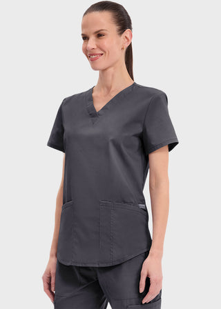 Cherokee Workwear Professionals Women's V-neck Solid Top