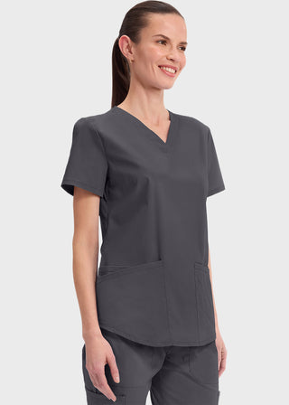 Cherokee Workwear Professionals Women's V-neck Solid Top