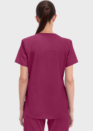 Cherokee Workwear Professionals Women's V-neck Solid Top