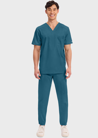 Cherokee Workwear Revolution Men's V-Neck Top