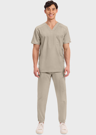 Cherokee Workwear Revolution Men's V-Neck Top