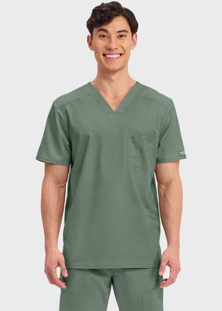 Cherokee Workwear Revolution Men's V-Neck Top