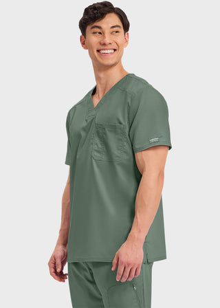 Cherokee Workwear Revolution Men's V-Neck Top