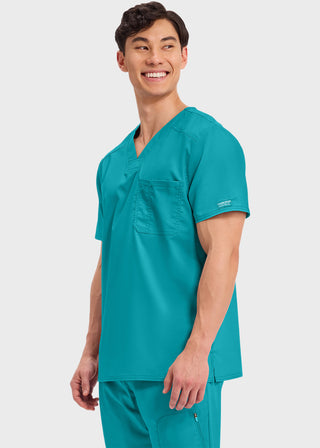 Cherokee Workwear Revolution Men's V-Neck Top