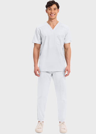 Cherokee Workwear Revolution Men's V-Neck Top