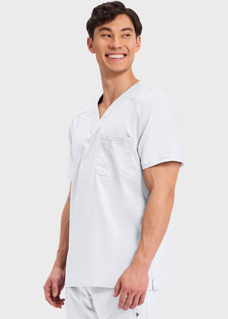 Cherokee Workwear Revolution Men's V-Neck Top