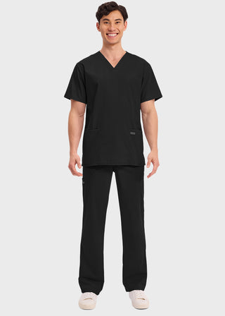 Cherokee Workwear Professionals Men's V-Neck Tall Basic Top