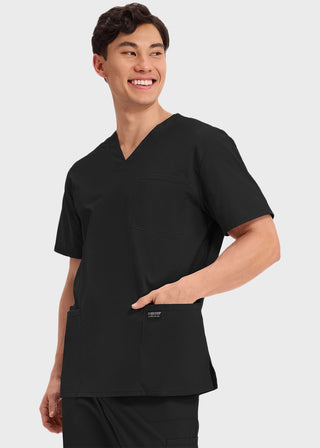 Cherokee Workwear Professionals Men's V-Neck Tall Basic Top